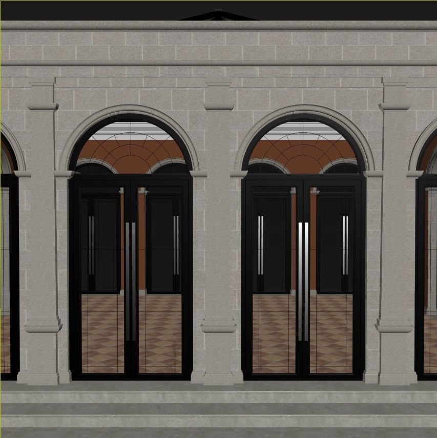 Winter Garden 3D model_5