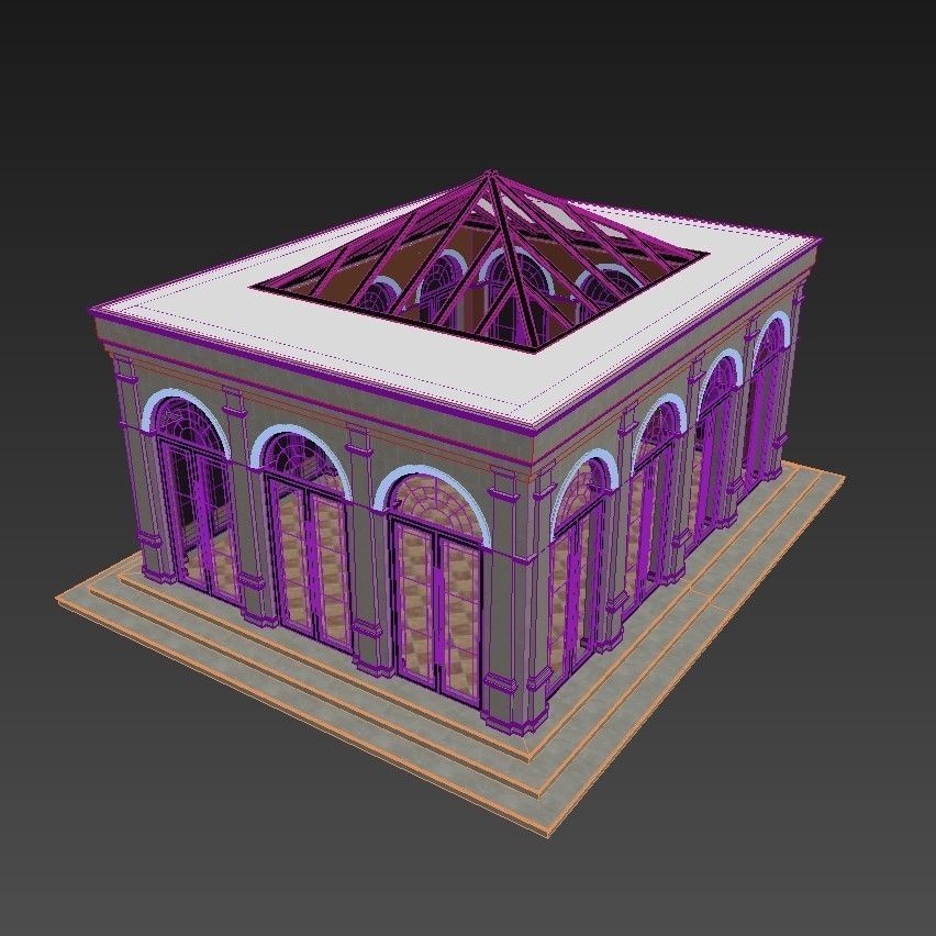 Winter Garden 3D model_3