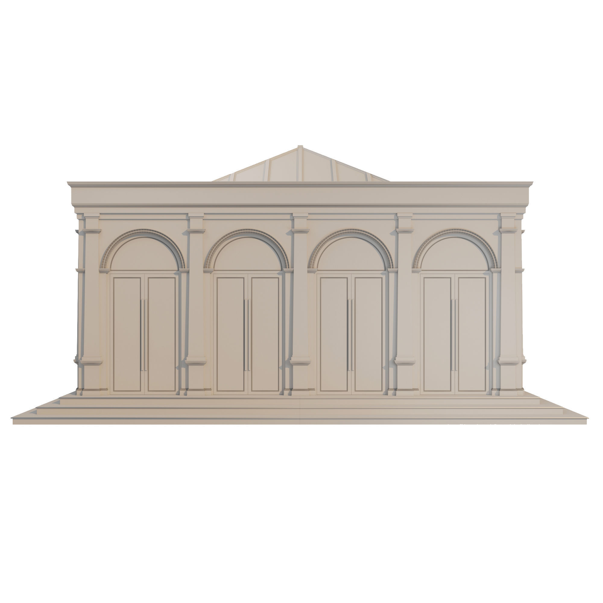 Winter Garden 3D model_13