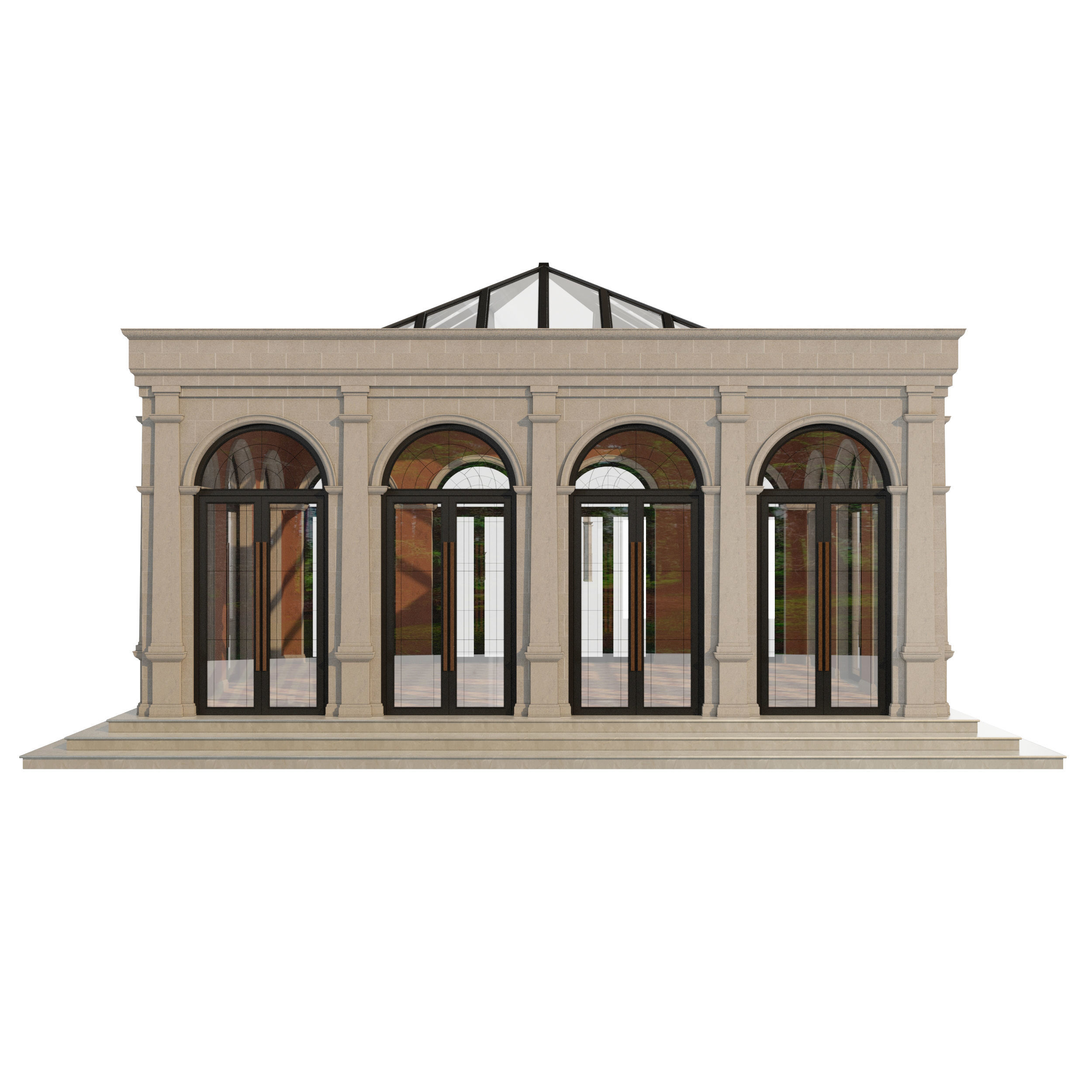 Winter Garden 3D model_10