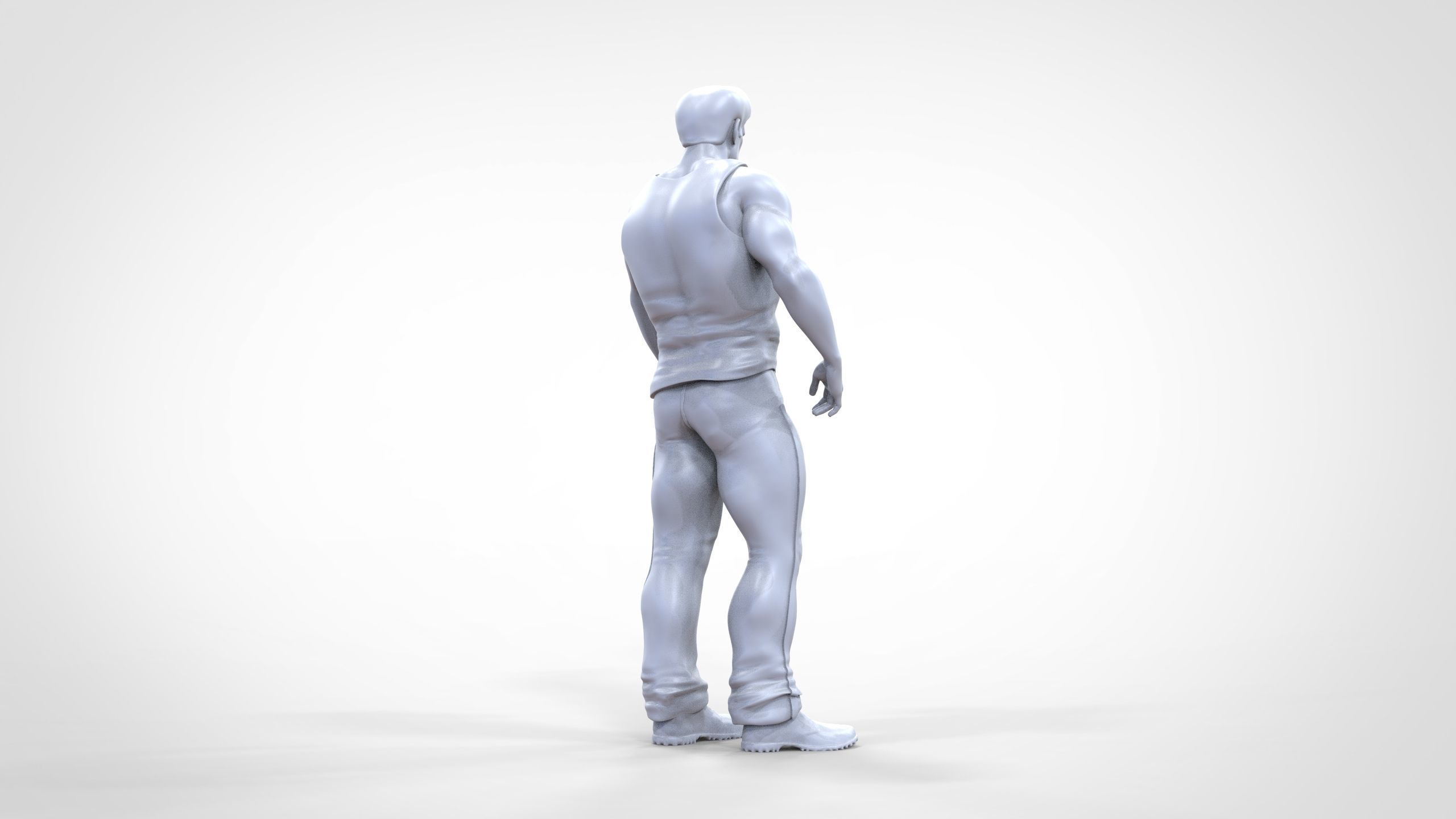 N1 Body Builder 1 64 Miniature  Standing 3D print model_24