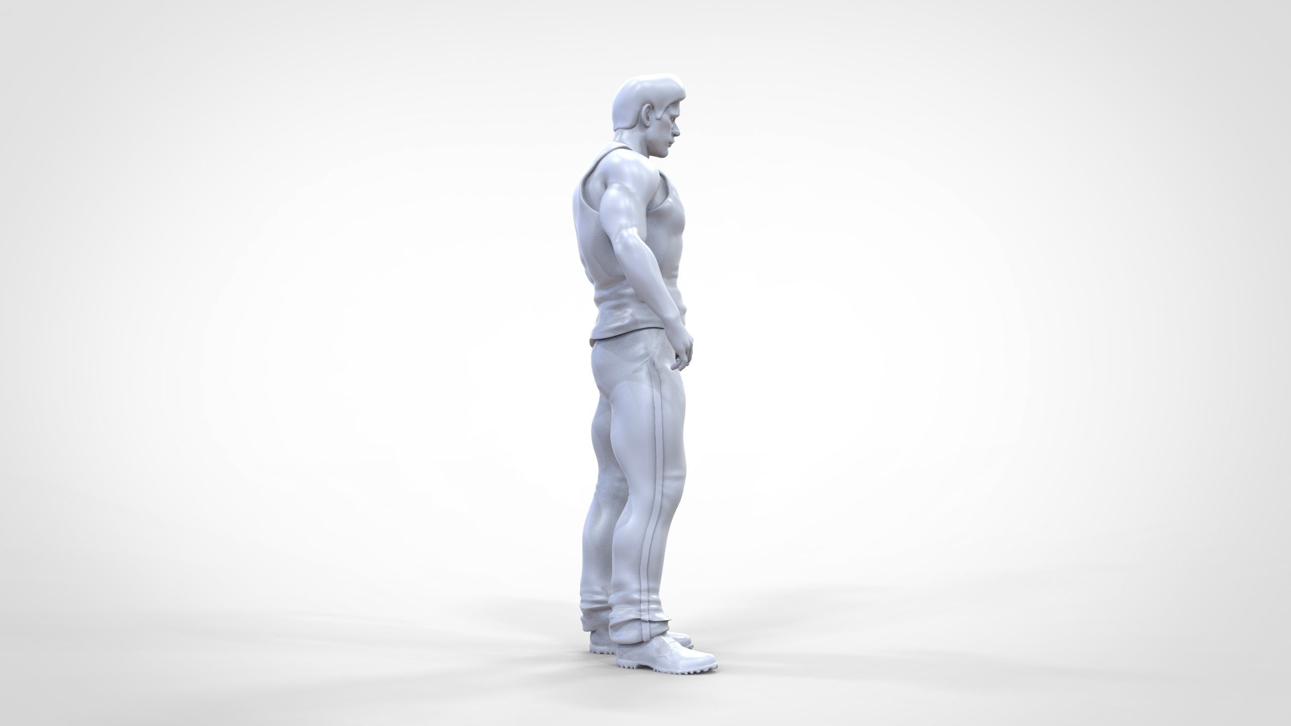 N1 Body Builder 1 64 Miniature  Standing 3D print model_23