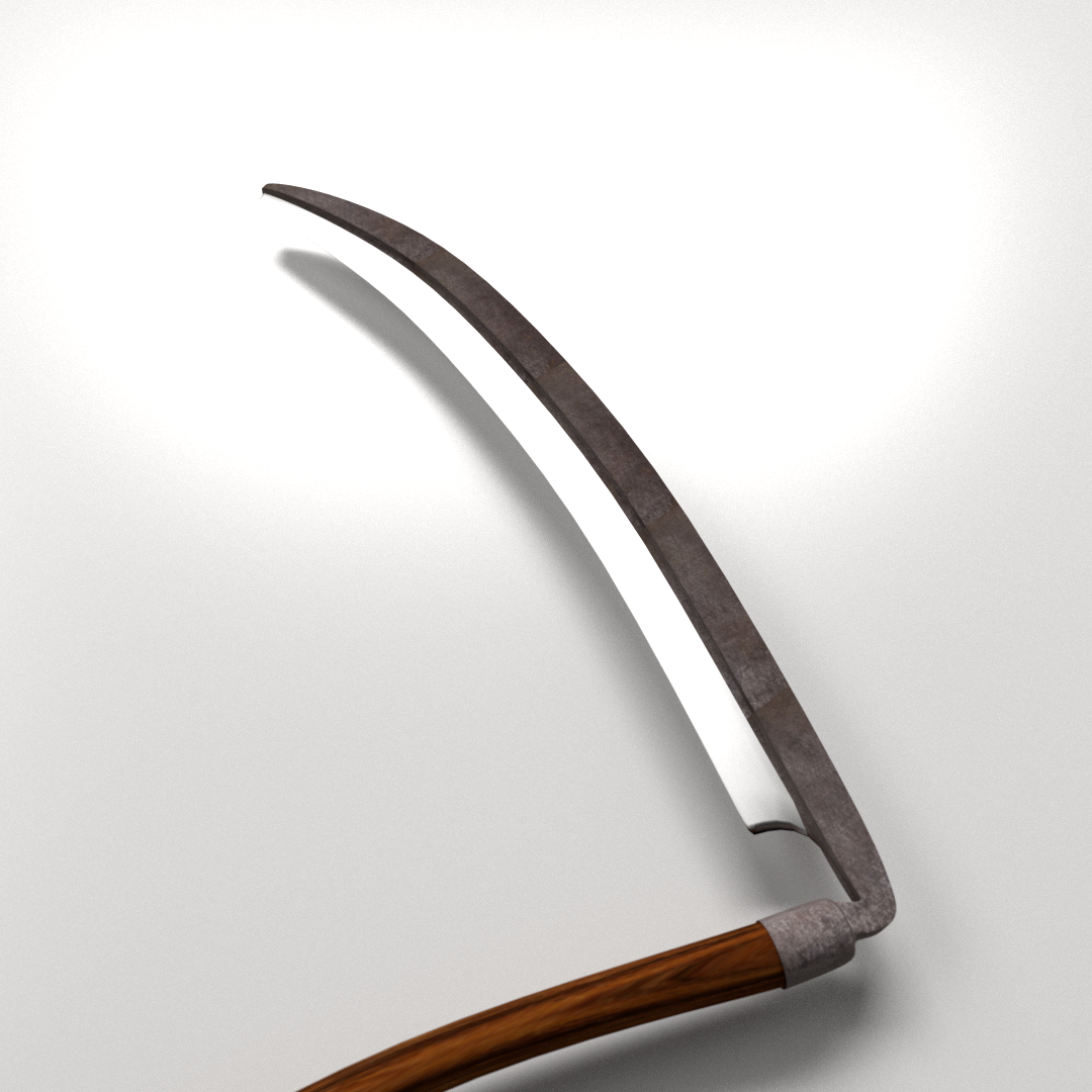 Scythe 3D model_1