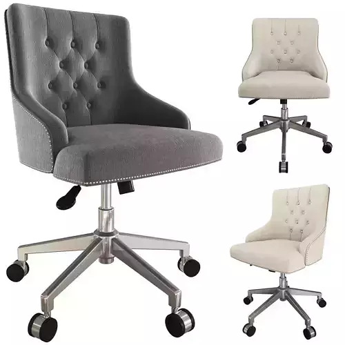 Modway Regent Tufted Swivel Office Chair 3D model