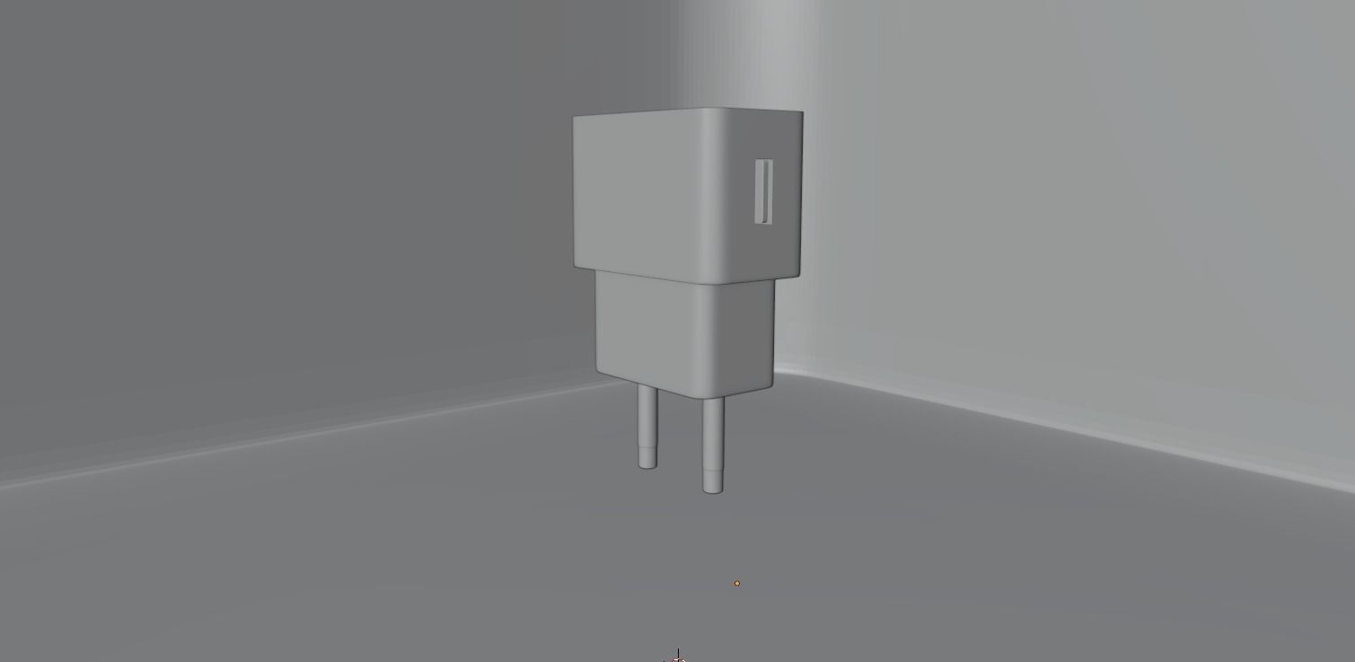 Charger 3D model_1