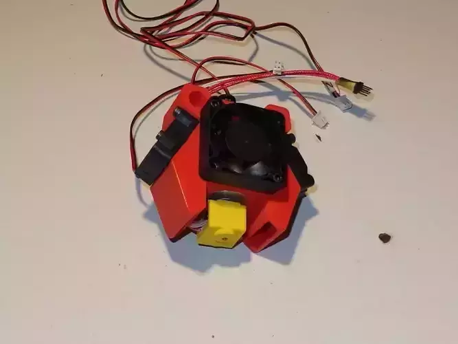 SFEvo E3dv6 - i3 mega - Ultra compact cooling system 3D print model