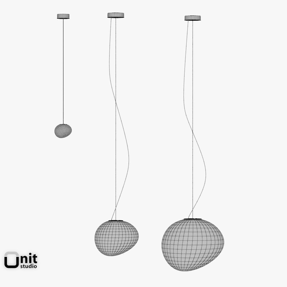 Foscarini Gregg Suspension Lamp 3D model_13