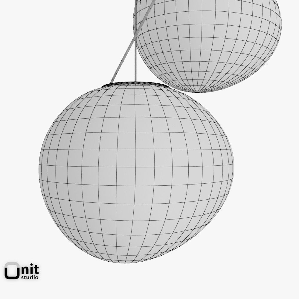 Foscarini Gregg Suspension Lamp 3D model_9