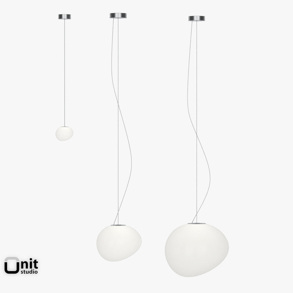 Foscarini Gregg Suspension Lamp 3D model_6