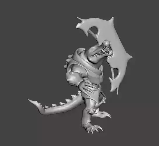 Galactic Renekton 3D Model