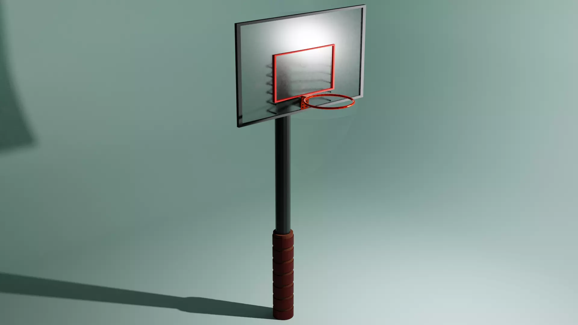 Basket Ball Hoop 3D model_0
