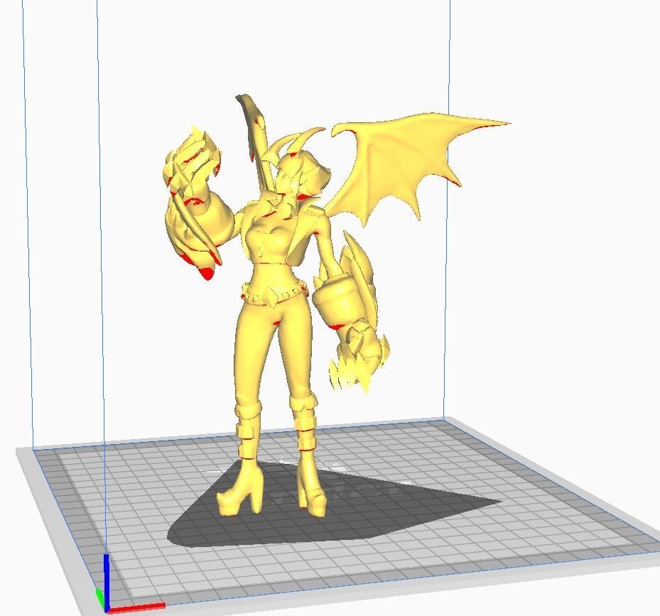 Demon VI 3D Model 3D print model_2