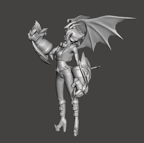 Demon VI 3D Model 3D print model