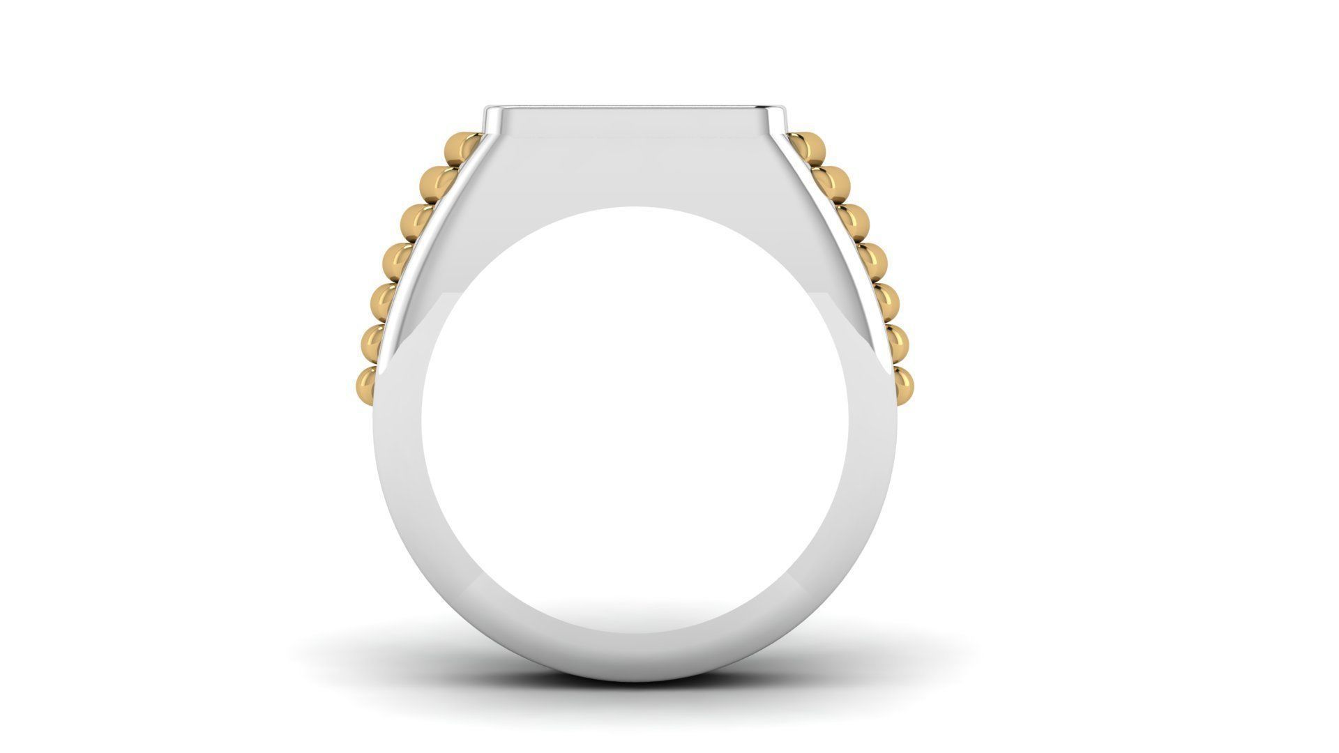 Gents Ring 009 3D print model_6