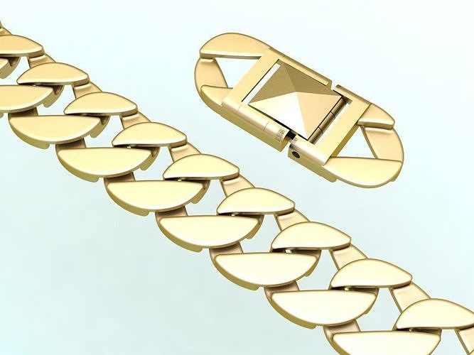 Chain Bracelets - Miami Cuban bracelets - Link bracelets 3D print model