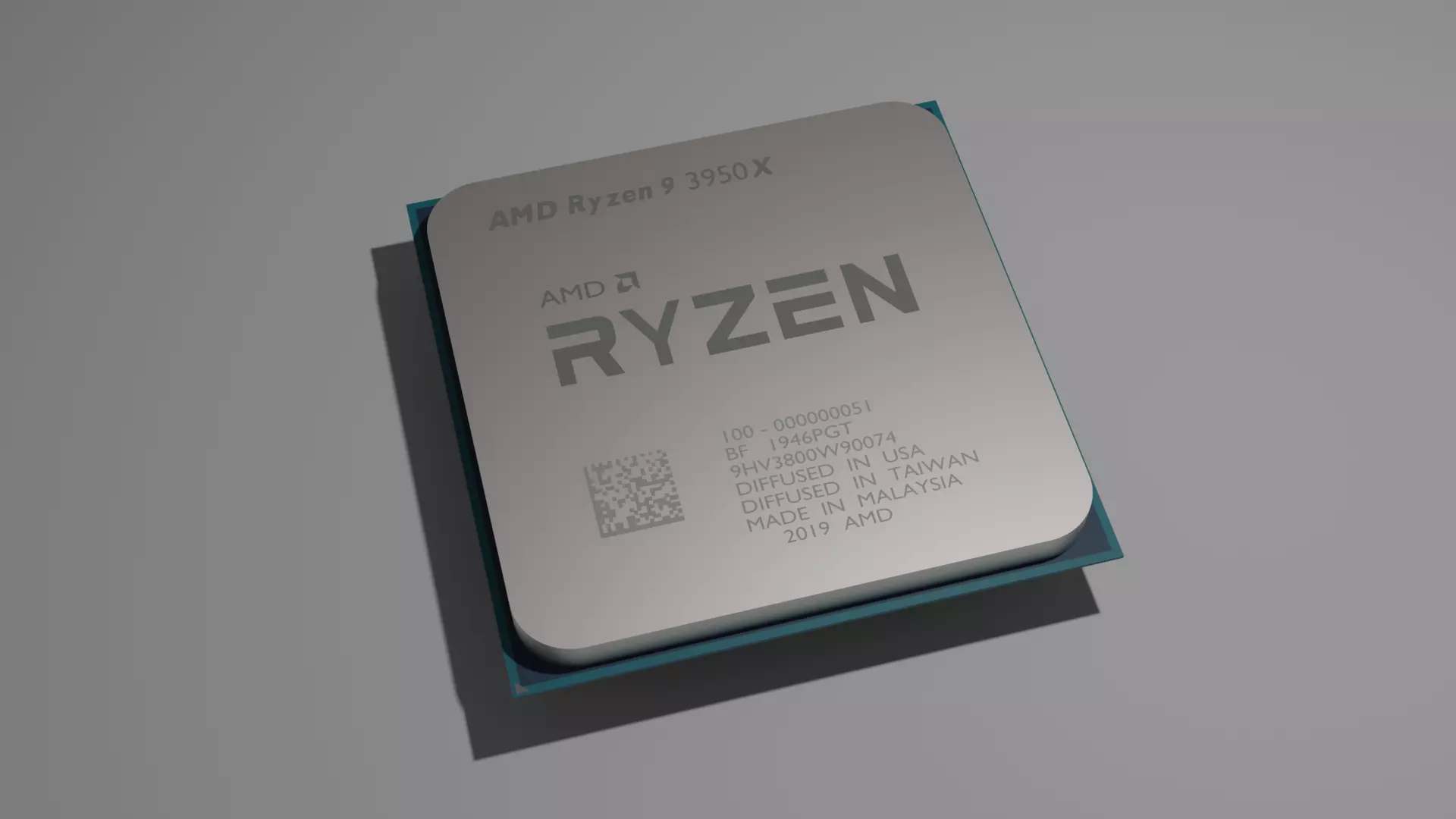 AMD Ryzen 7 processor Free 3D model