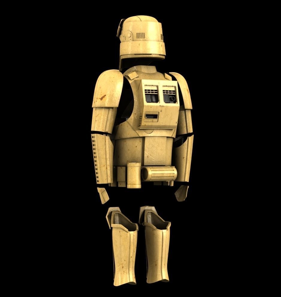 Star Wars Rogue One Shoretrooper 3D STL Print files 3D print model_3