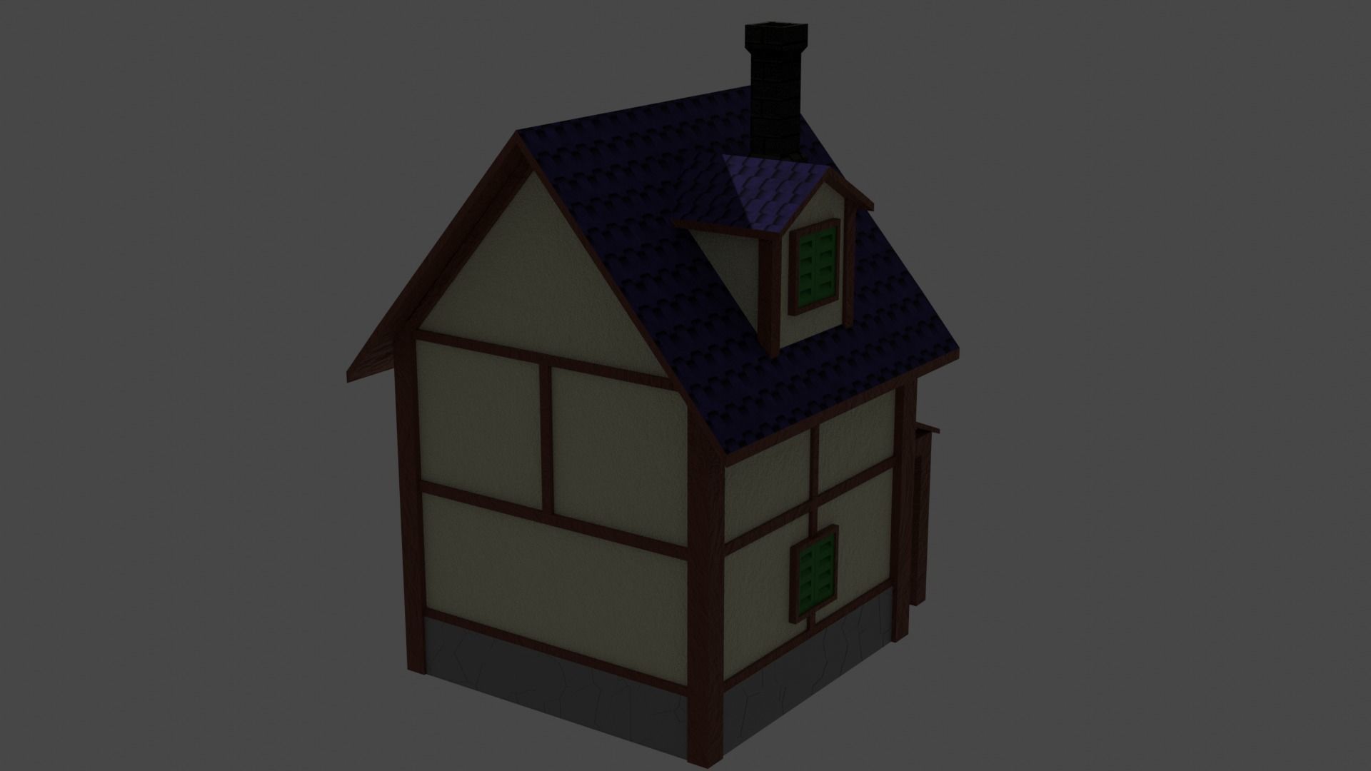 Bad House Free 3D model_2