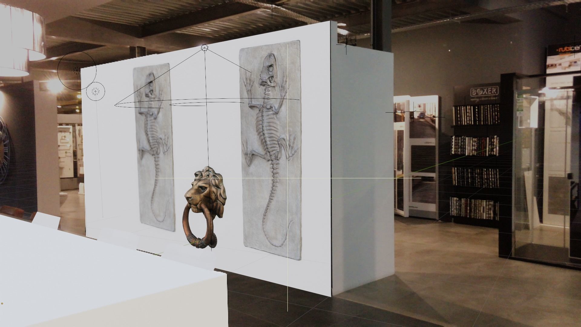 Lizard 3d scan Low-poly 3D model_5