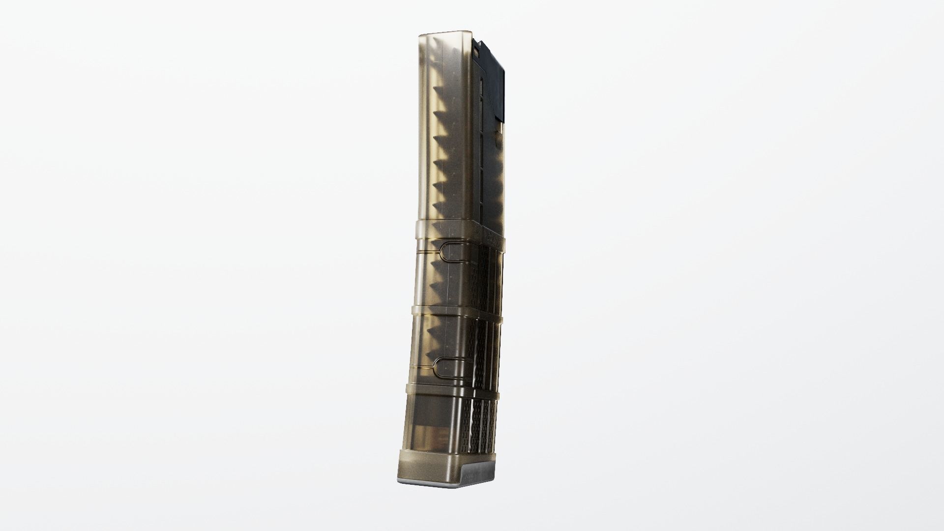 Lancer L5AWM 30 Round M4 Magazine Free low-poly 3D model_53