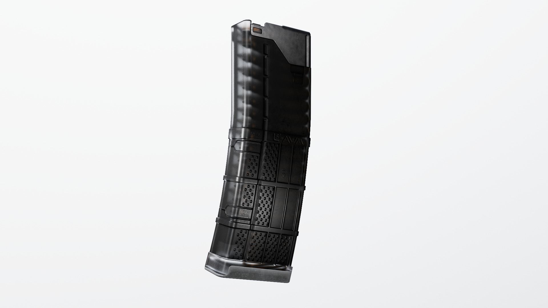 Lancer L5AWM 30 Round M4 Magazine Free low-poly 3D model_44