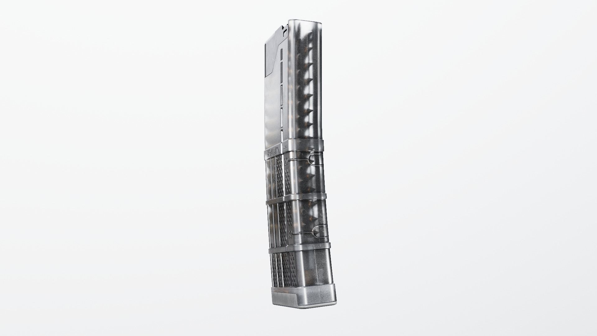 Lancer L5AWM 30 Round M4 Magazine Free low-poly 3D model_32