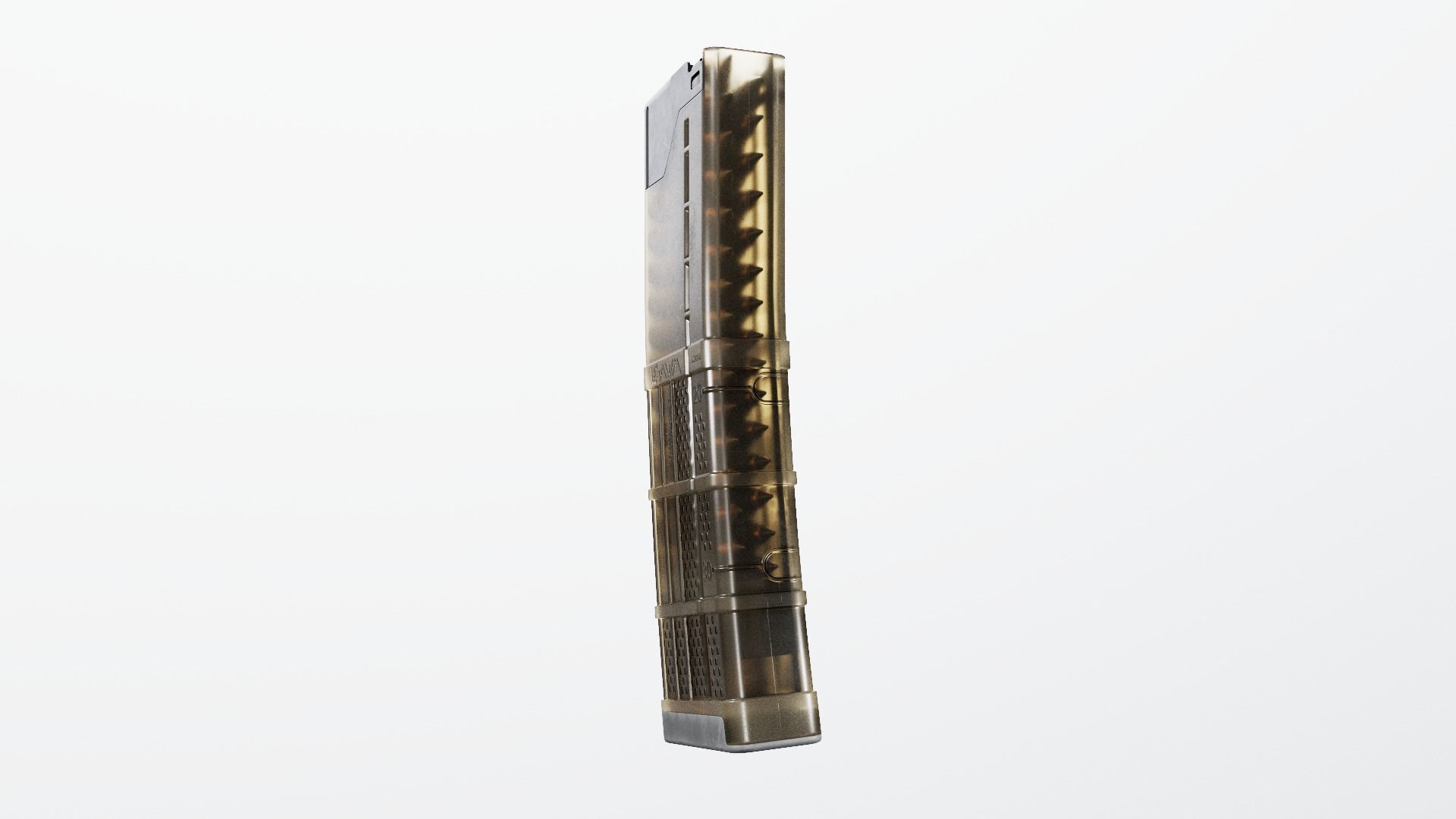 Lancer L5AWM 30 Round M4 Magazine Free low-poly 3D model_52