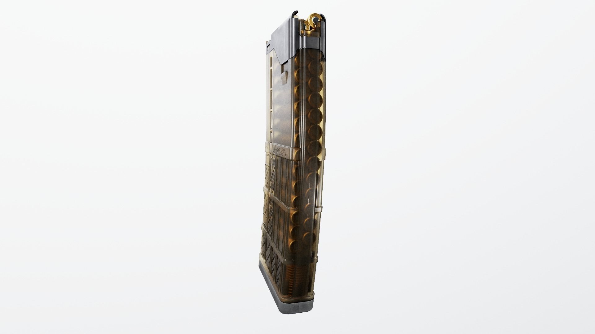 Lancer L5AWM 30 Round M4 Magazine Free low-poly 3D model_47
