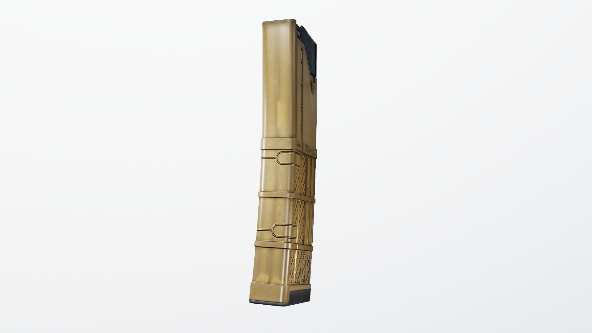 Lancer L5AWM 30 Round M4 Magazine Free low-poly 3D model_23