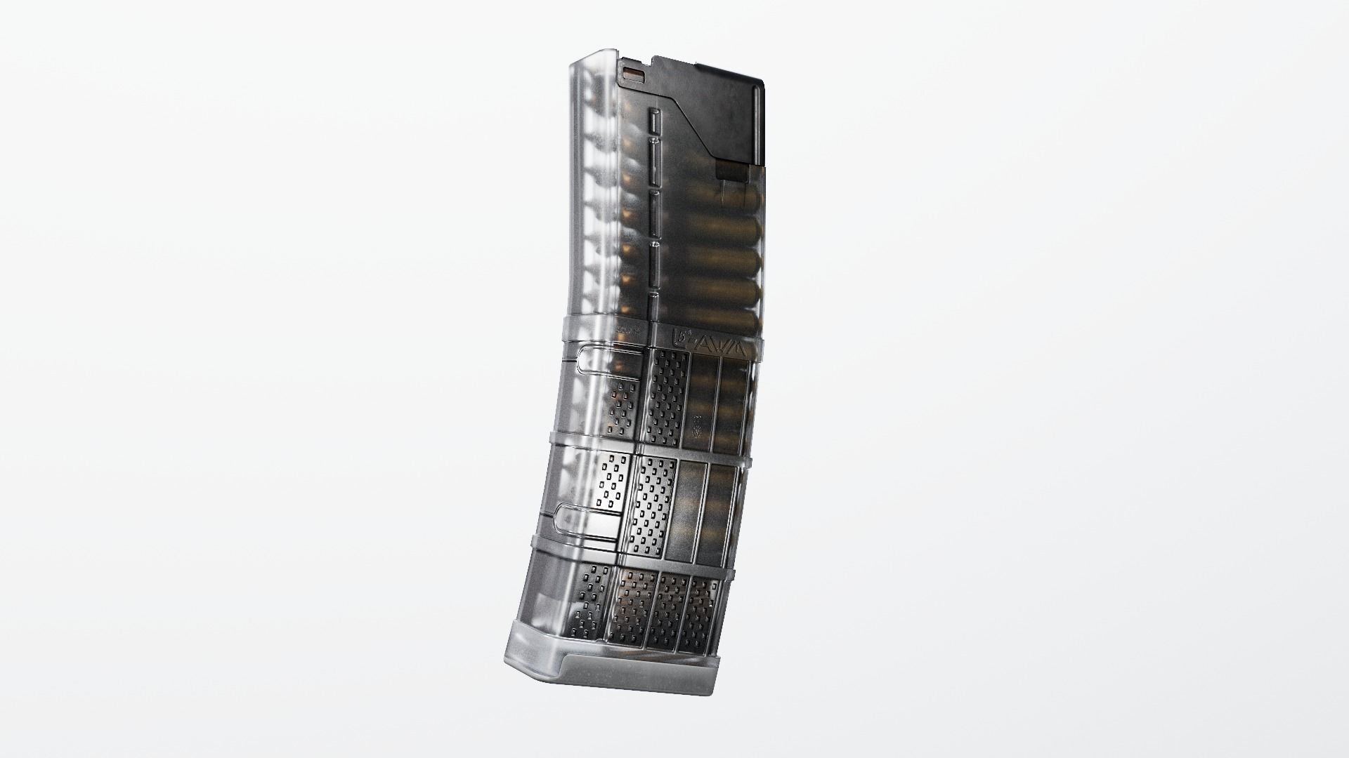 Lancer L5AWM 30 Round M4 Magazine Free low-poly 3D model_34