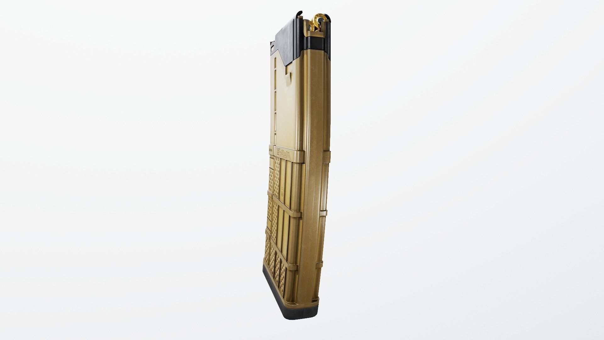 Lancer L5AWM 30 Round M4 Magazine Free low-poly 3D model_17