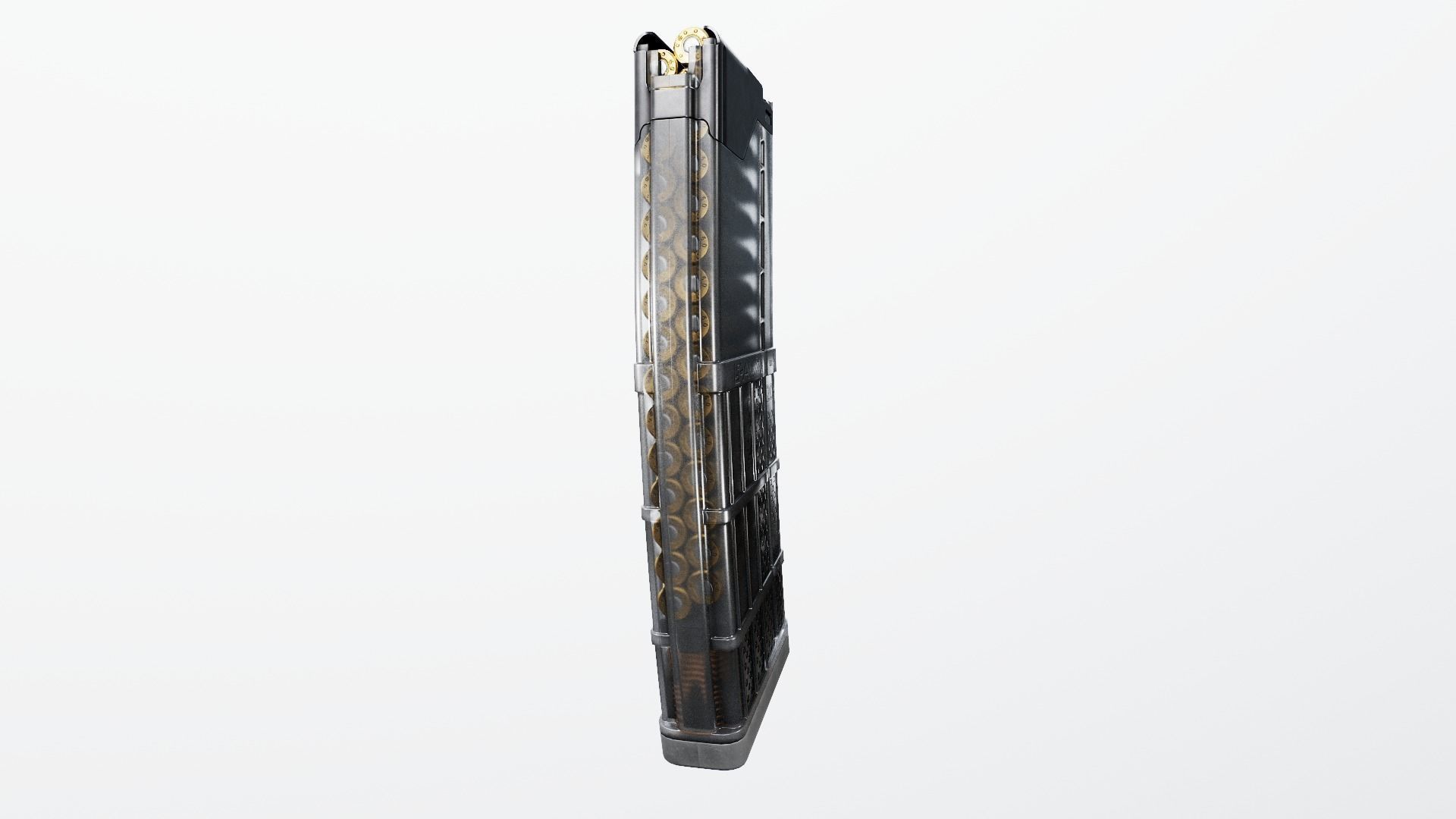 Lancer L5AWM 30 Round M4 Magazine Free low-poly 3D model_28