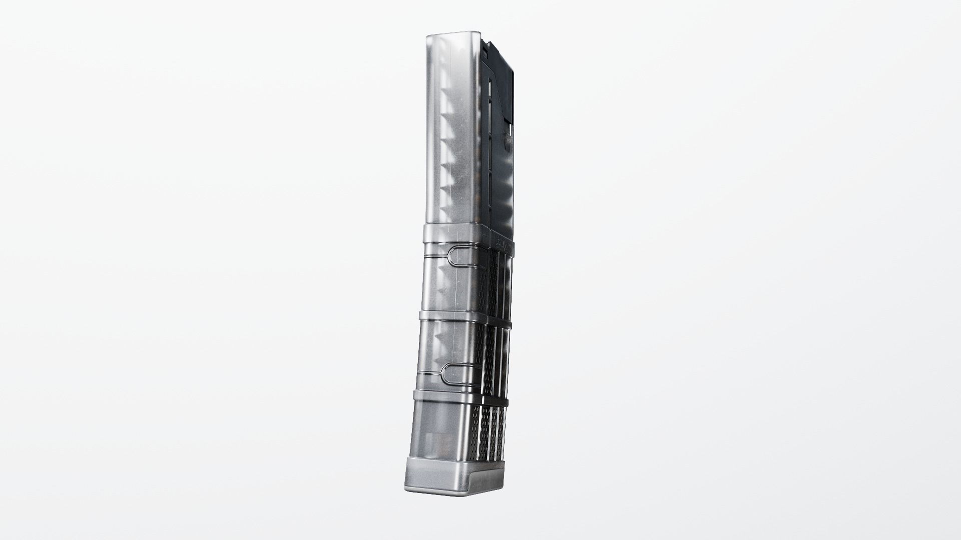 Lancer L5AWM 30 Round M4 Magazine Free low-poly 3D model_33