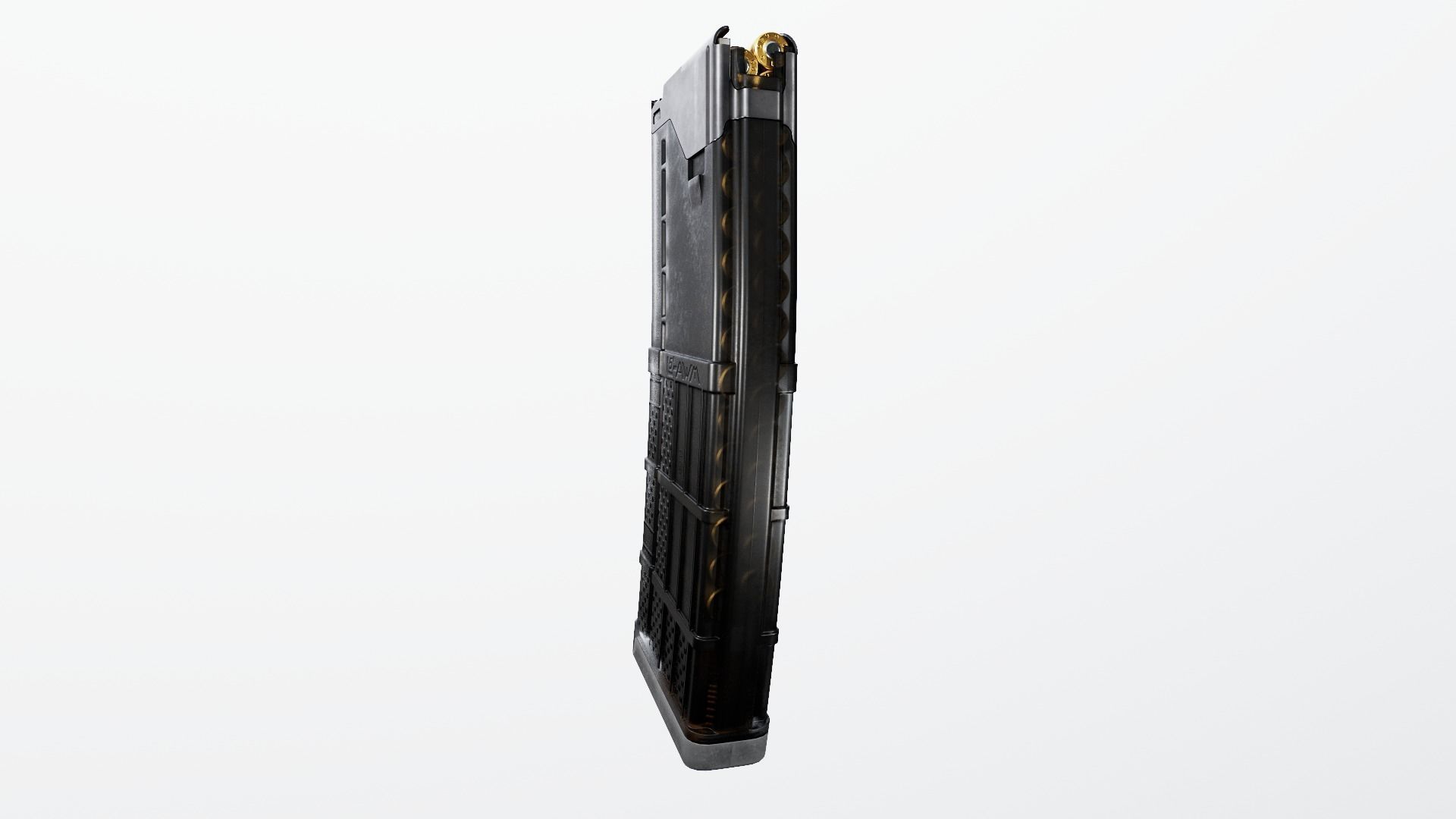 Lancer L5AWM 30 Round M4 Magazine Free low-poly 3D model_37