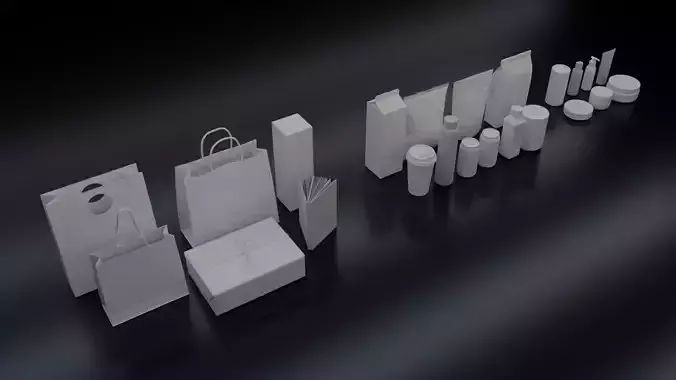 Packaging bags Cans Bottles Cosmetics  