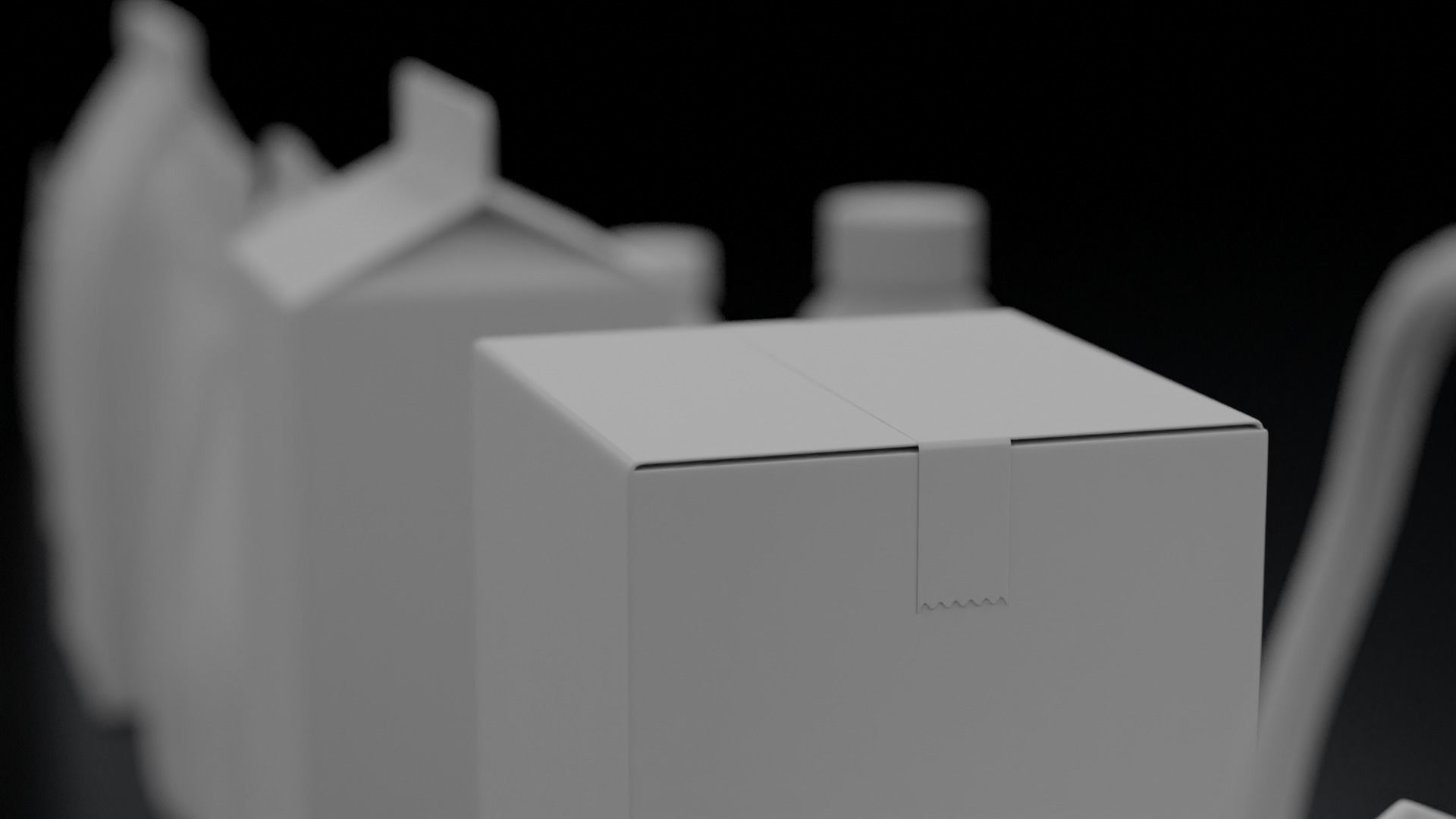 Packaging bags Cans Bottles Cosmetics   3D model_2