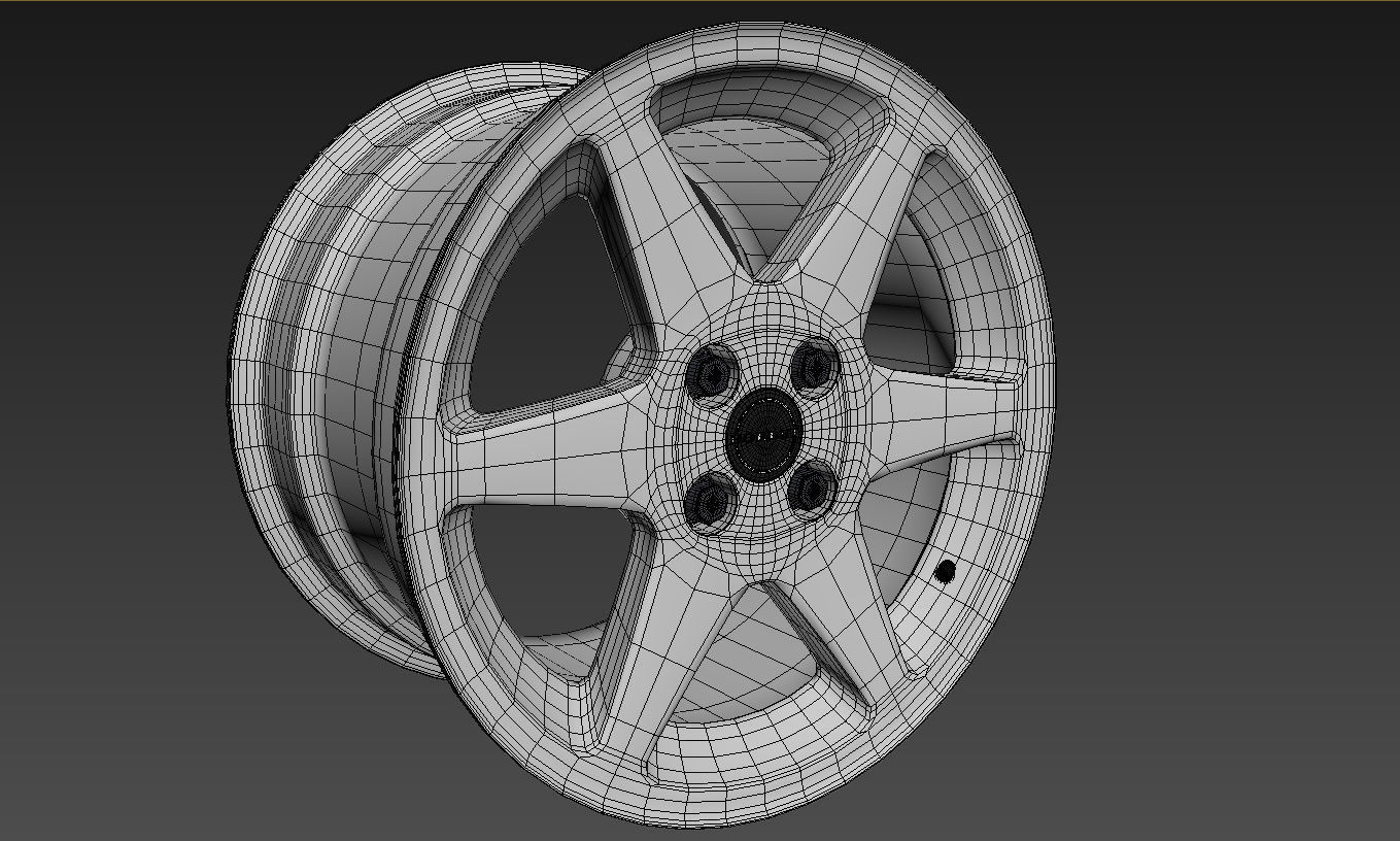 Borbet C wheel 3D model_12