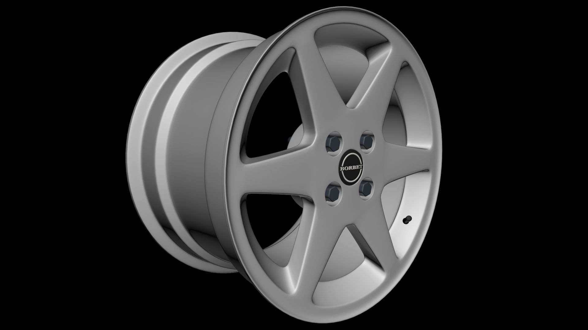 Borbet C wheel 3D model_4