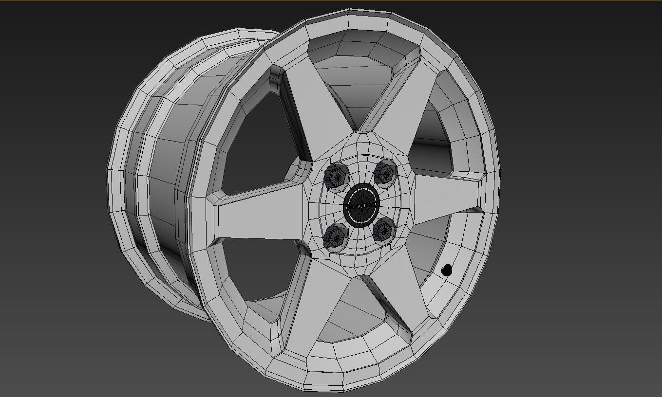 Borbet C wheel 3D model_9