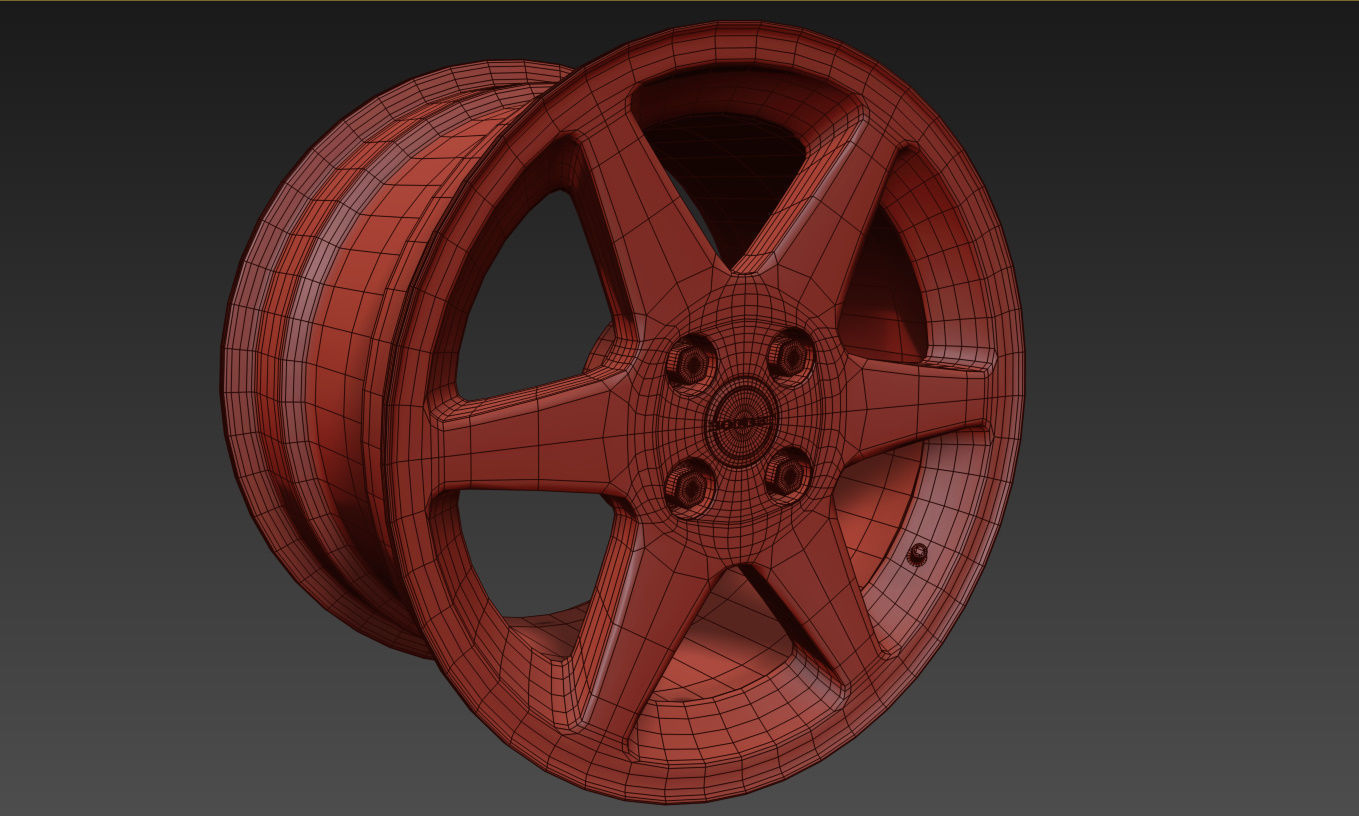 Borbet C wheel 3D model_13