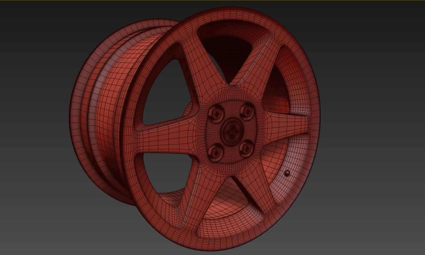 Borbet C wheel 3D model_16