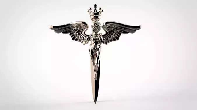 dagger women necklace