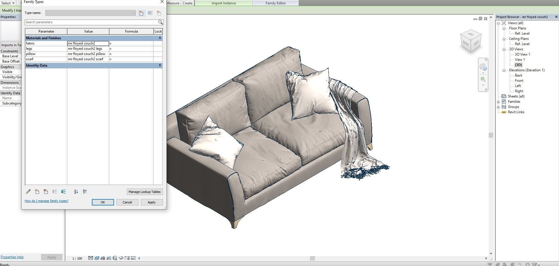 Mr floyed sofa and chair 3D model_28