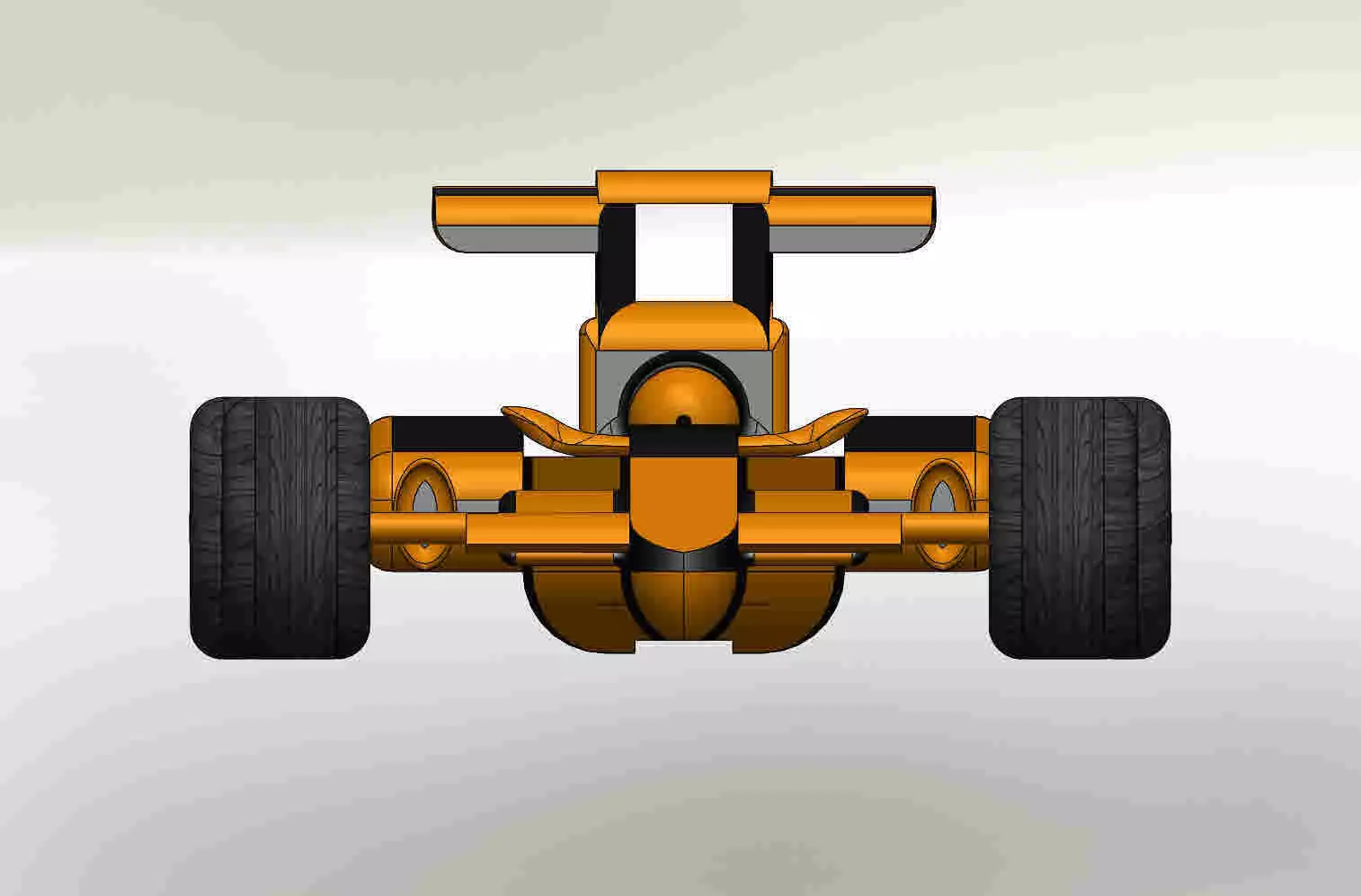 F1 car 3D model_0