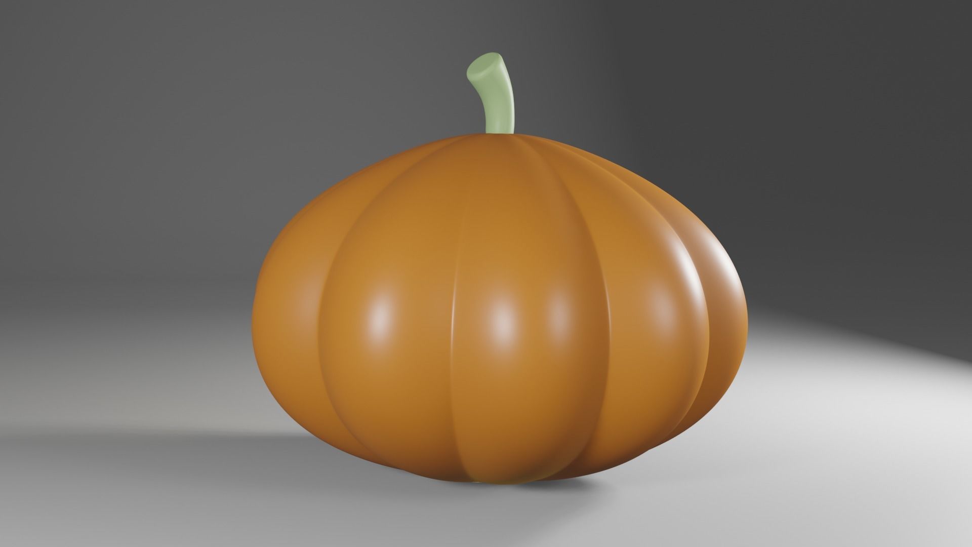 Pumpkin for halloween 3D print model_3