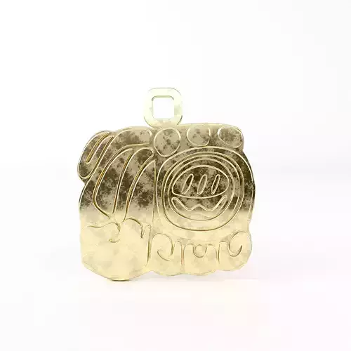 Mayan pendant A7