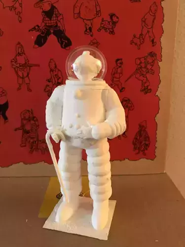 Dupont in spacesuit 3D print model