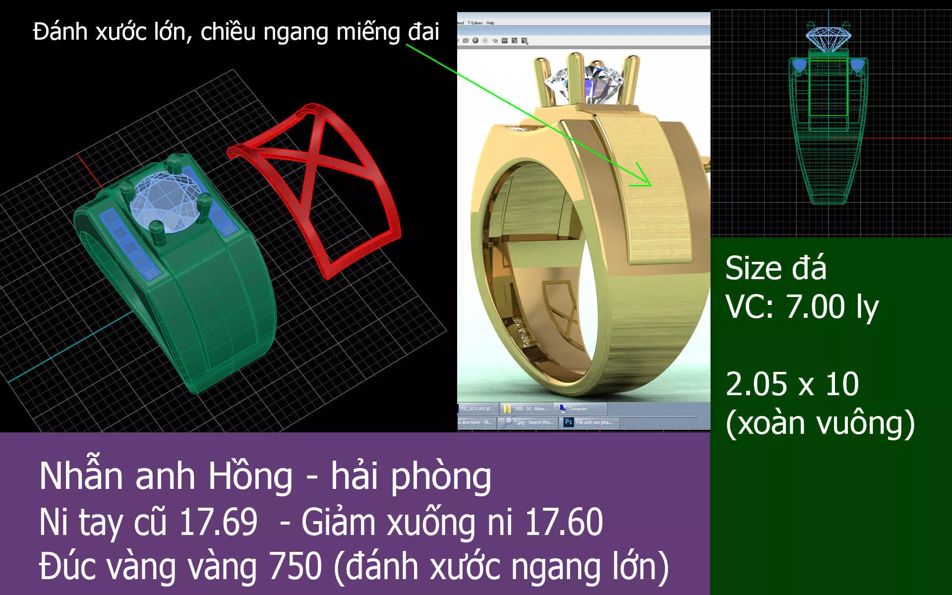 Best ring of North 3D print model
