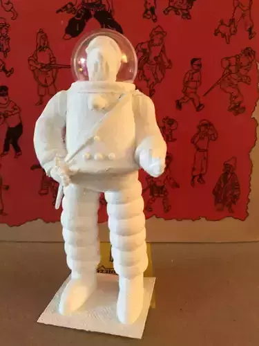 Haddock in spacesuit