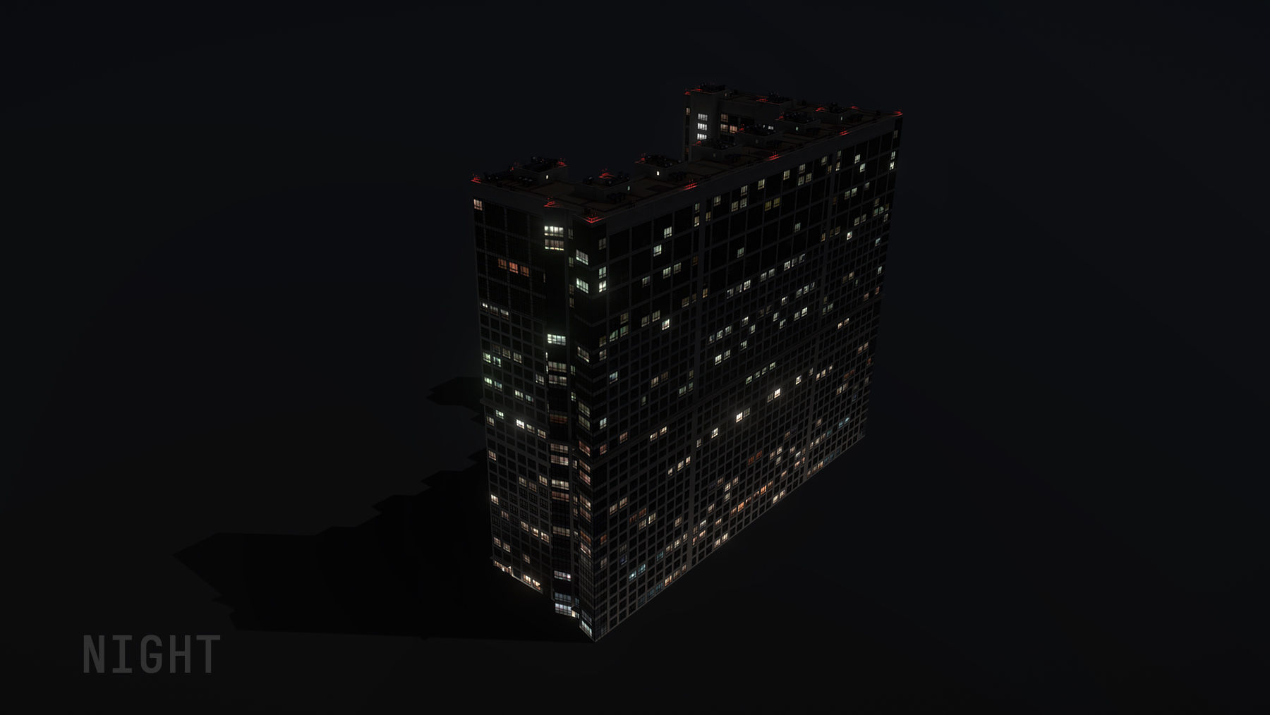 MSK Building 23 east Low-poly 3D model_19